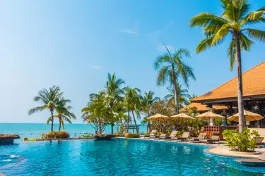 Cancun beach and resorts